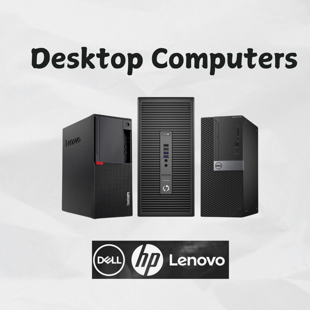 Dell, HP, and Lenovo Desktops in Kuwait Stckwt