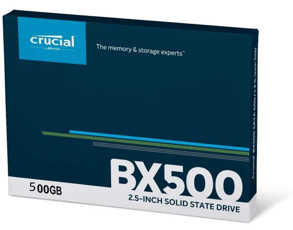 Crucial BX500 500GB SATA 2.5-inch 7mm Internal SSD - CT500BX500SSD1