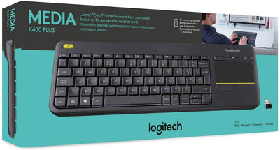 Logitech K400 Plus Wireless Touch Keyboard