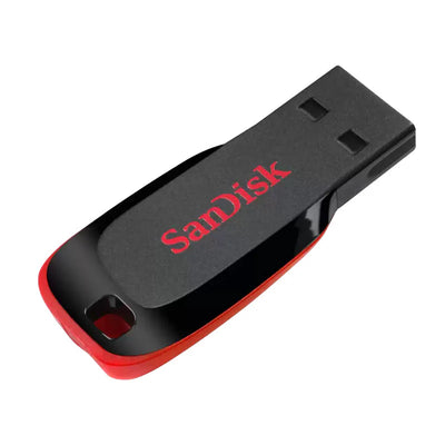 SanDisk Cruzer Blade Flash Drive - 64GB / USB 2.0-SDCZ50-064G-B35