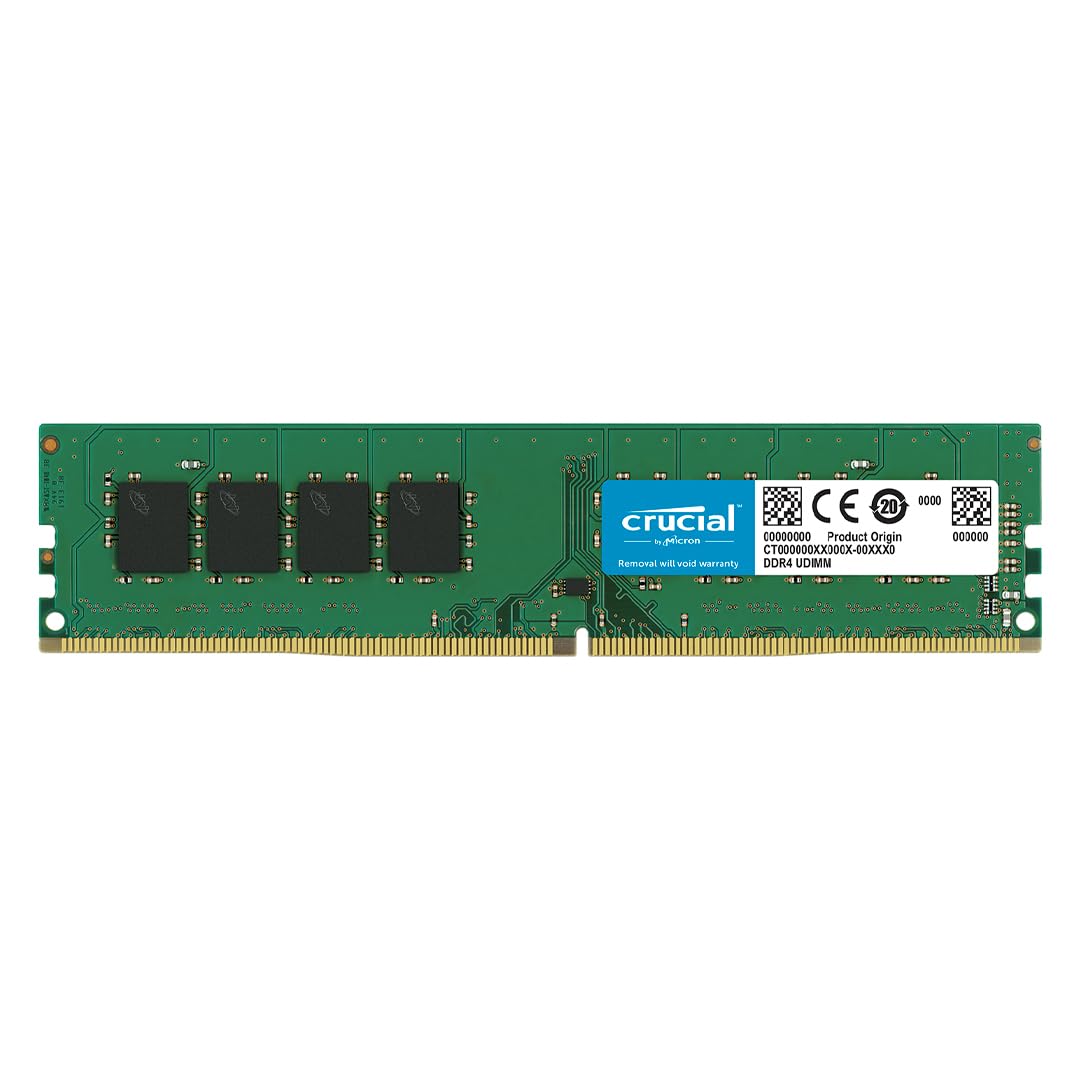 Crucial 8GB DDR4 3200MHz UDIMM Memory Desktop - CB8GU3200