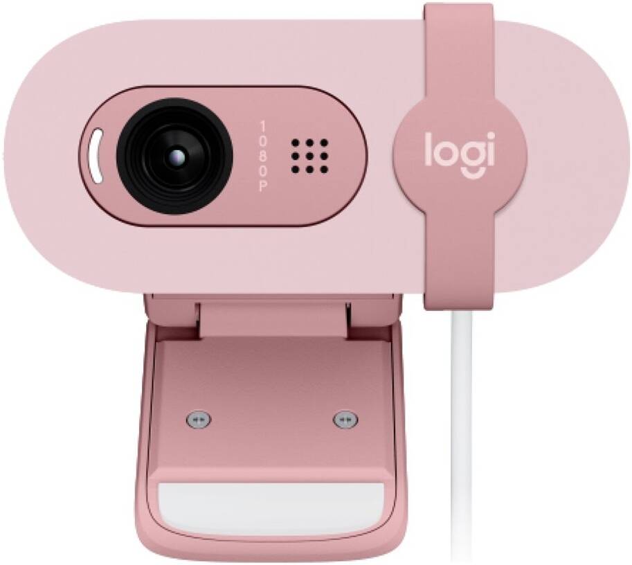 Camera Logitech Brio 100 Full HD Webcam - Rose
