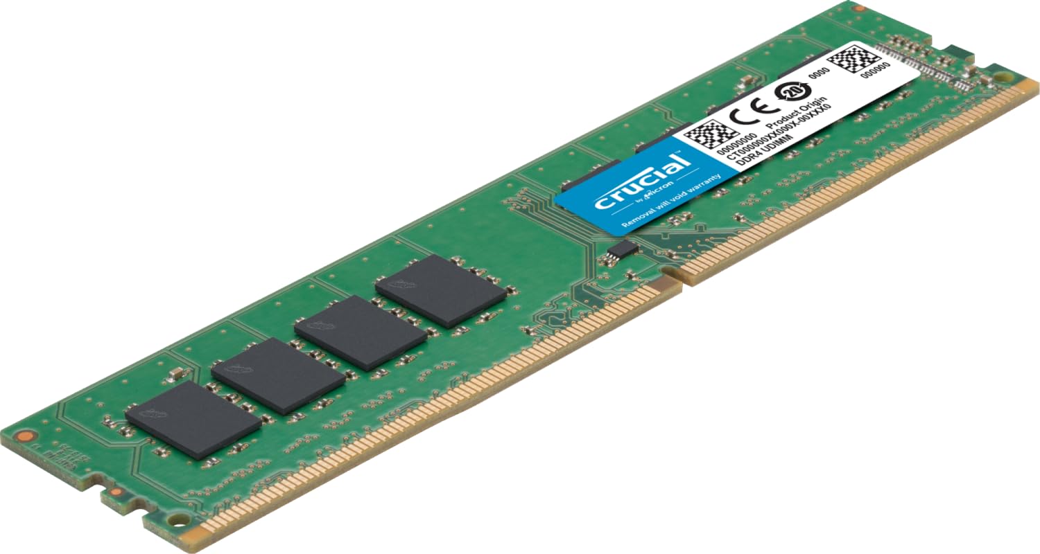 Crucial 8GB DDR4 3200MHz UDIMM Memory Desktop - CB8GU3200