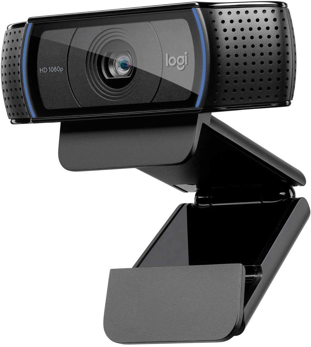 Logitech C920 HD Pro Webcam – Full HD 1080p Widescreen Video with Dual Microphones