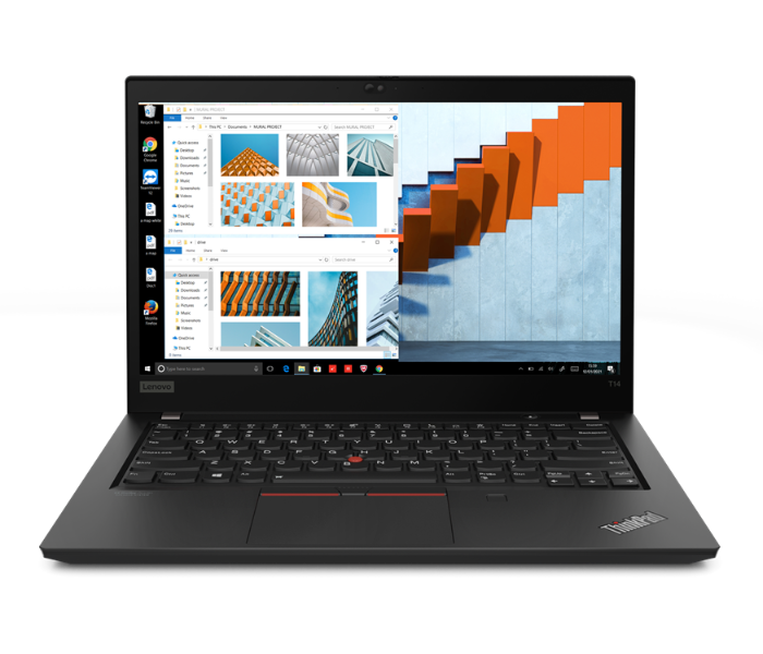 Lenovo ThinkPad T14 - Core i7-1165G7 11th Gen, 16GB DDR4 RAM, 512GB SSD M.2 NVMe, 14.0