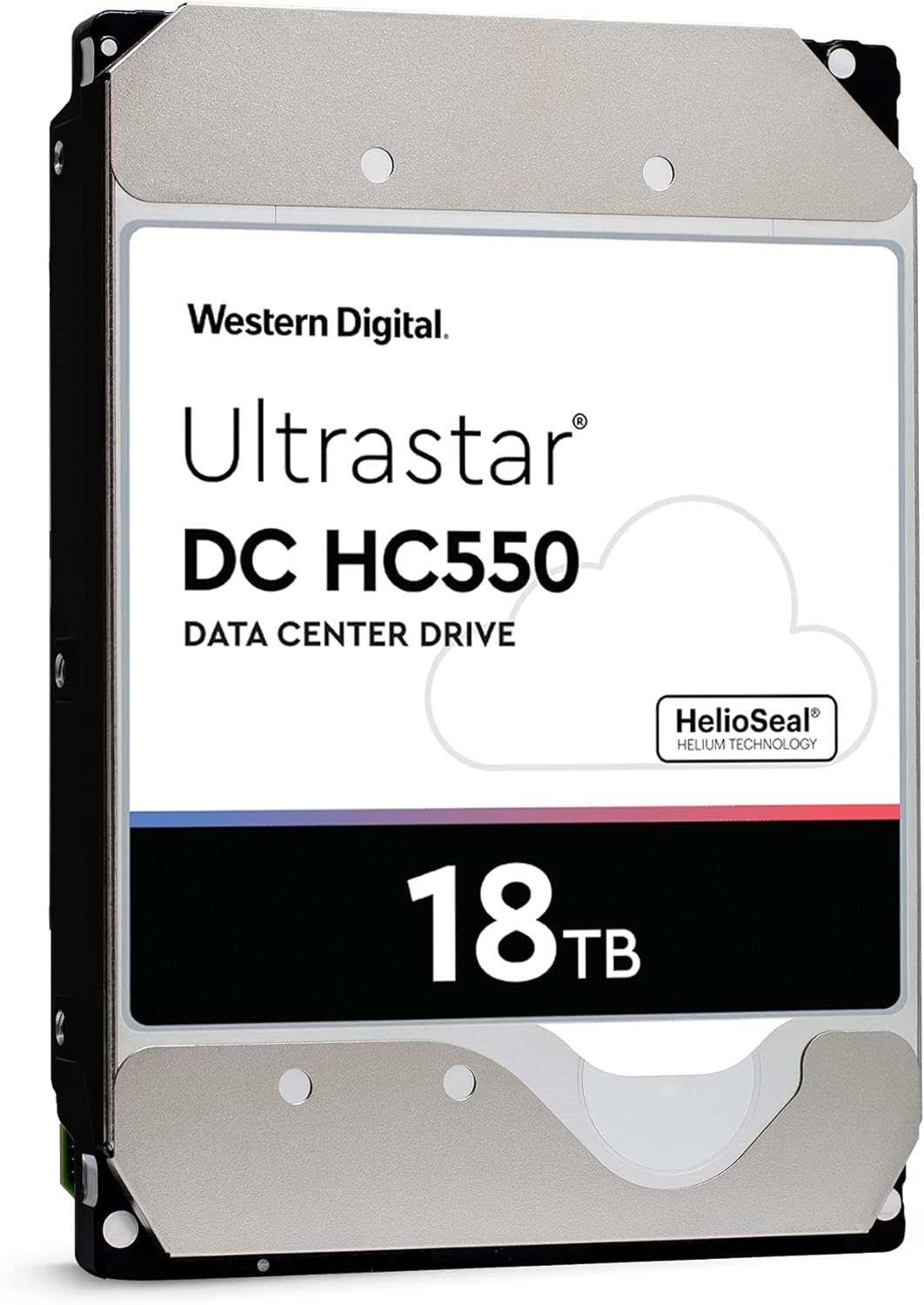 WD Ultrastar DC HC550 18TB 7200 RPM SATA 6Gb/s 512MB Cache 3.5-Inch Enterprise Hard Drive (WUH721818ALE6L4)