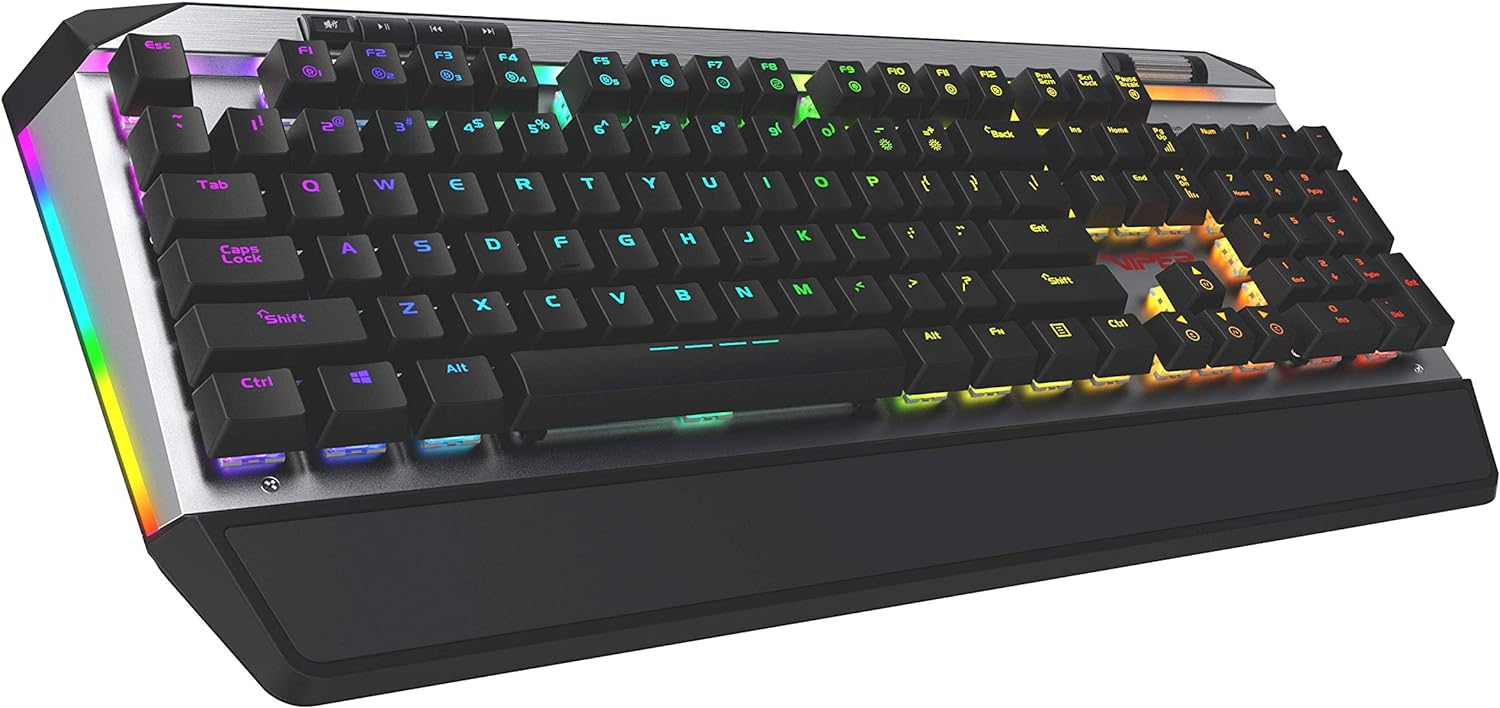 Patriot Viper V765 Mechanical RGB Illuminated Gaming Keyboard (PV765MBWUXMGM)
