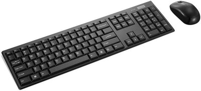 Lenovo 100 Wireless Keyboard and Mouse Combo - Wireless / USB Receiver / 1000dpi / English/Arabic / Black