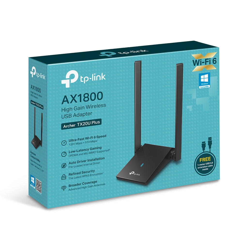 TP-Link Archer TX20U Plus AX1800 USB Adapter