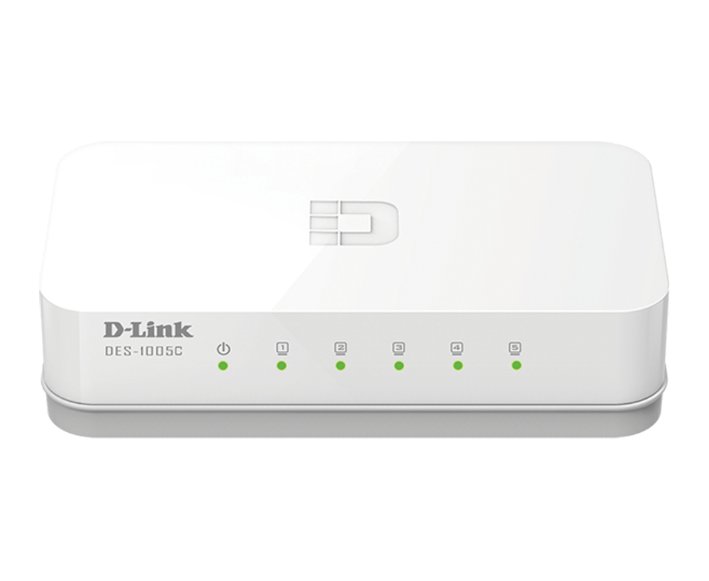 Dlink Switch 5 Port 10/100 Unmanaged (DES-1005C)