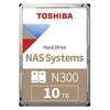 Toshiba 10TB NAS Hard Disk Drive - 7200 RPM Class SATA 6Gb/s 3.5 Inch - HDWG11AEZSTA Toshiba 10TB NAS Hard Disk Drive - 7200 RPM Class SATA 6Gb/s 3.5 Inch - HDWG11AEZSTA