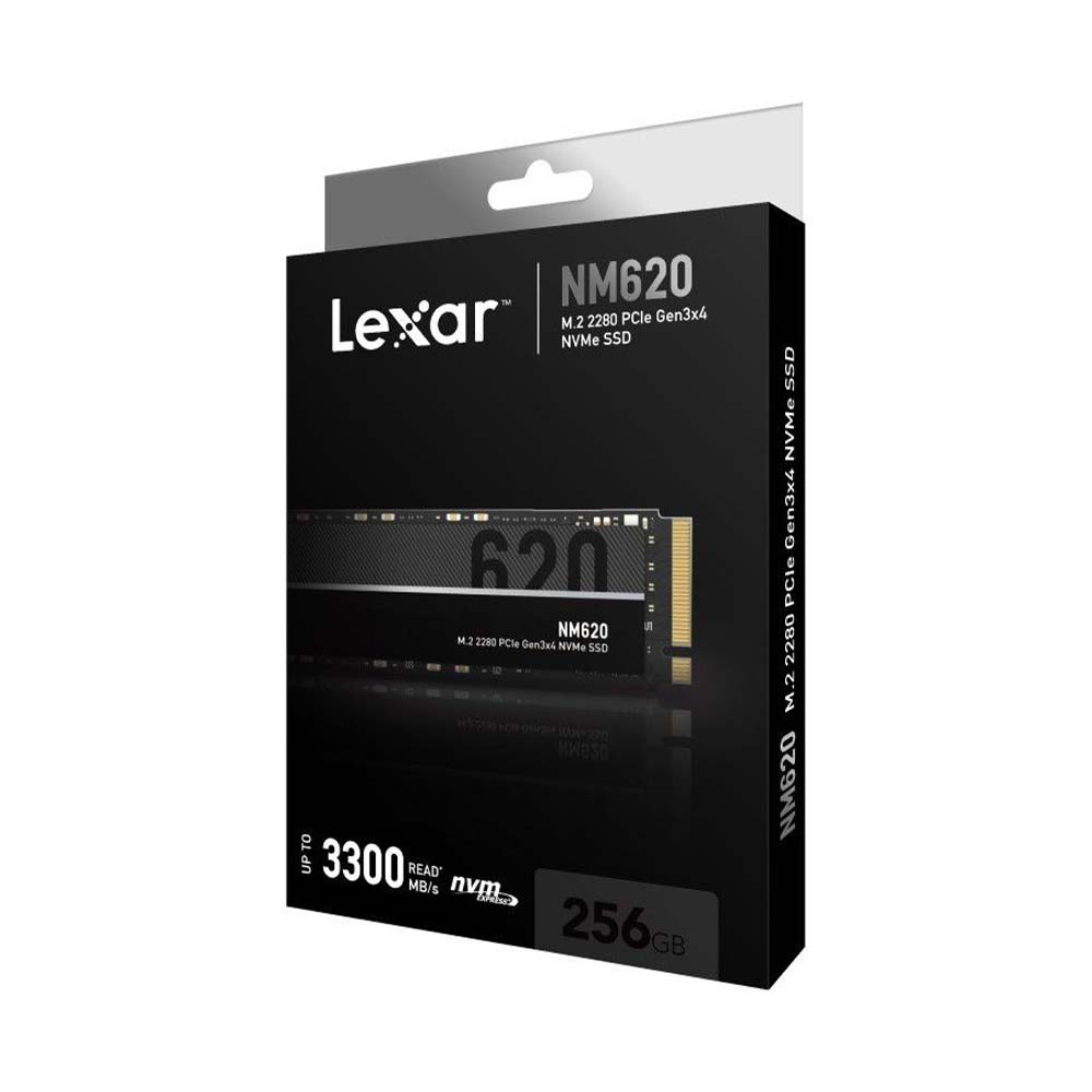 256GB Lexar® NM620 M.2 2280 NVMe SSD (LNM620X256G-RNNNG)