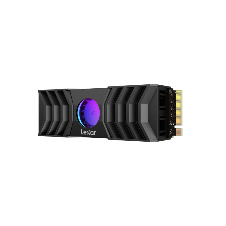 Lexar NM1090 1TB NVMe Gen5 SSD with Heatsink – Up to 12,000 MB/s (LNM1090001T-RNANG)
