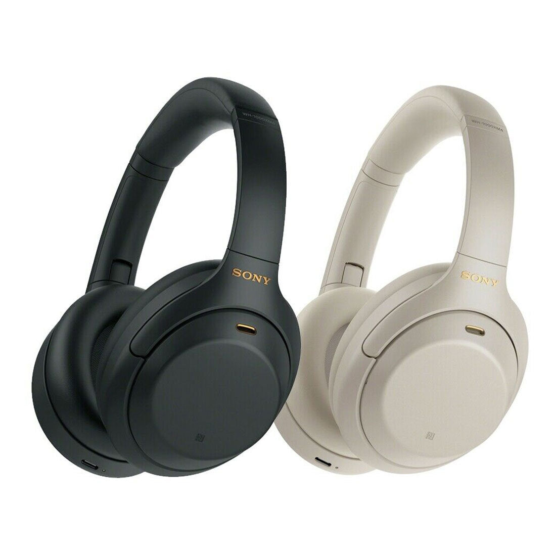 Sony Wireless Noise Canceling Overhead Headphones with Mic for Phone-Call and Alexa Voice Control WH-1000XM4- Silver