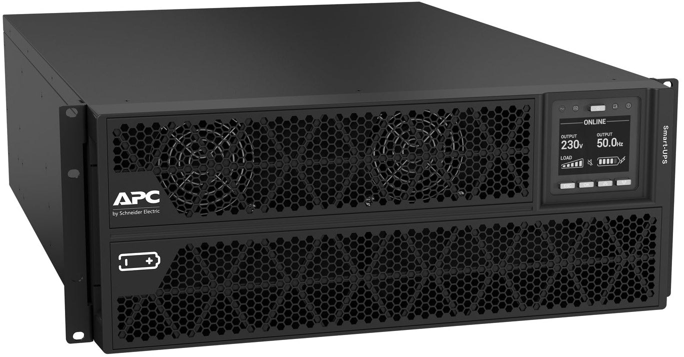 APC Smart-UPS RT 6000VA, 230V, LCD, without kit, 2x IEC 60320 C13 & 1x IEC 60320 C19 outlets (SRTG6KXLI)