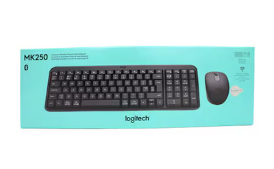 Logitech MK250 Wireless Keyboard Bluetooth Combo