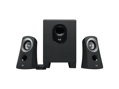 Logitech Z313 Speaker System With Subwoofer 2.1-Black