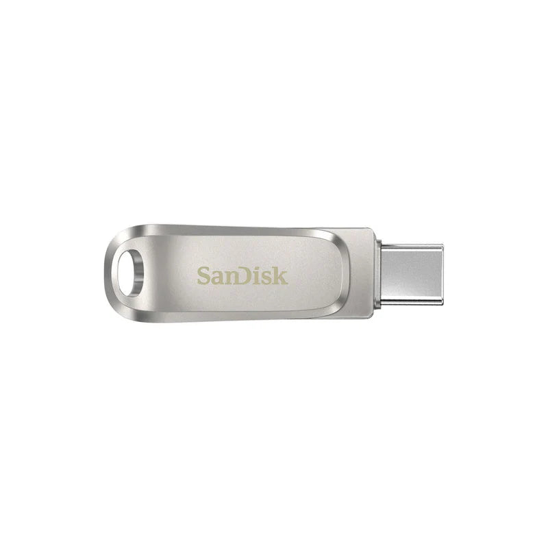 SanDisk 64GB Ultra Dual Drive Luxe USB-TYPE-C Upto 400MB/s-SDDDC4-064-G46,Silver