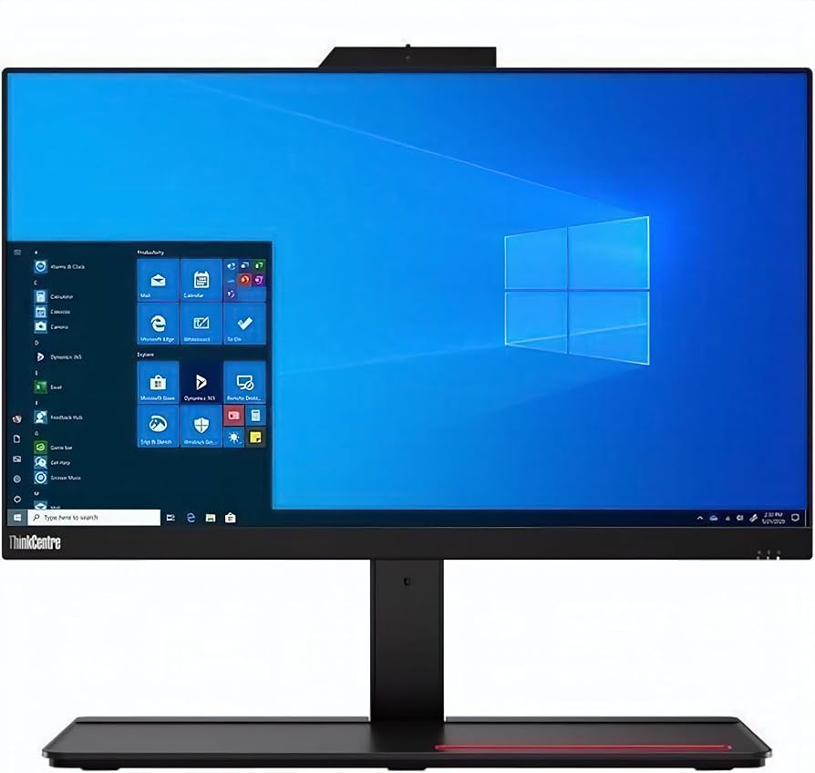 Lenovo ThinkCentre M70a AIO PC - 21.5" FHD / Core i7-10700 / 8GB RAM / 1TB HDD / Camera / Win 10 Pro