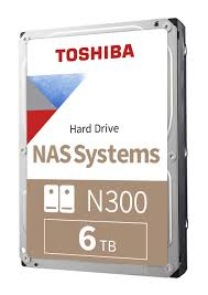 Toshiba N300 6TB NAS Hard Drive 7200RPM – HDWG760EZSTAU