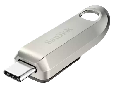 SanDisk Ultra Luxe USB Type-C Flash Drive 64GB USB 3.2 Gen 1 Up to 300MB/s Metal Flash Drive (SDCZ75-064G-G46)