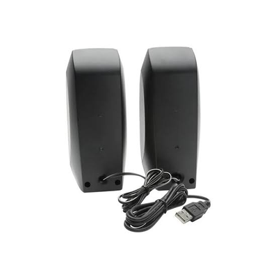 Logitech S150 USB Stereo Speakers - 2.0 Digital Audio, USB Powered, Compact Desktop Speakers - Black