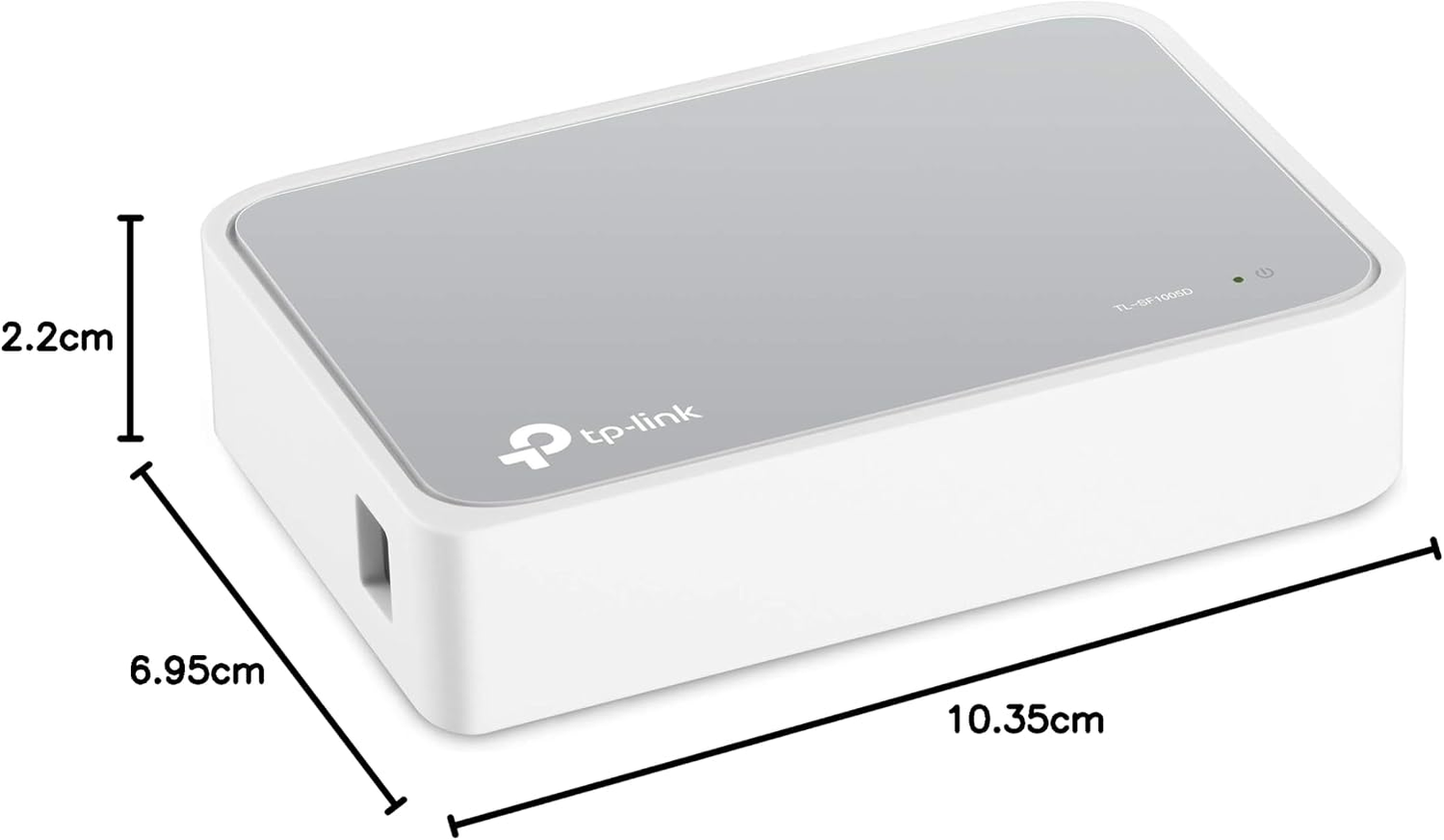TP-Link TL-SF1005D 5-Port 10/100Mbps Desktop Switch