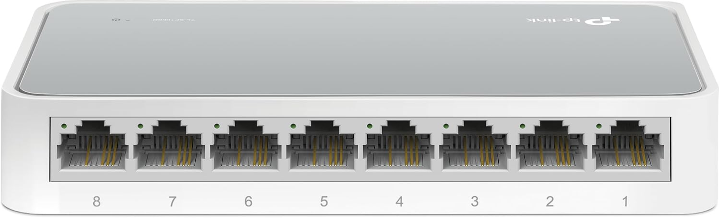 TP-Link TL-SF1008D 8-Port 10/100Mbps Desktop Switch