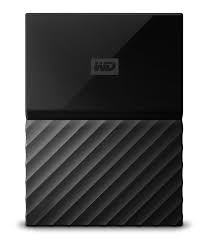 WD My Passport 4TB Portable Hard Drive USB 3.2 WDBPKJ0040BBK-WESN Black