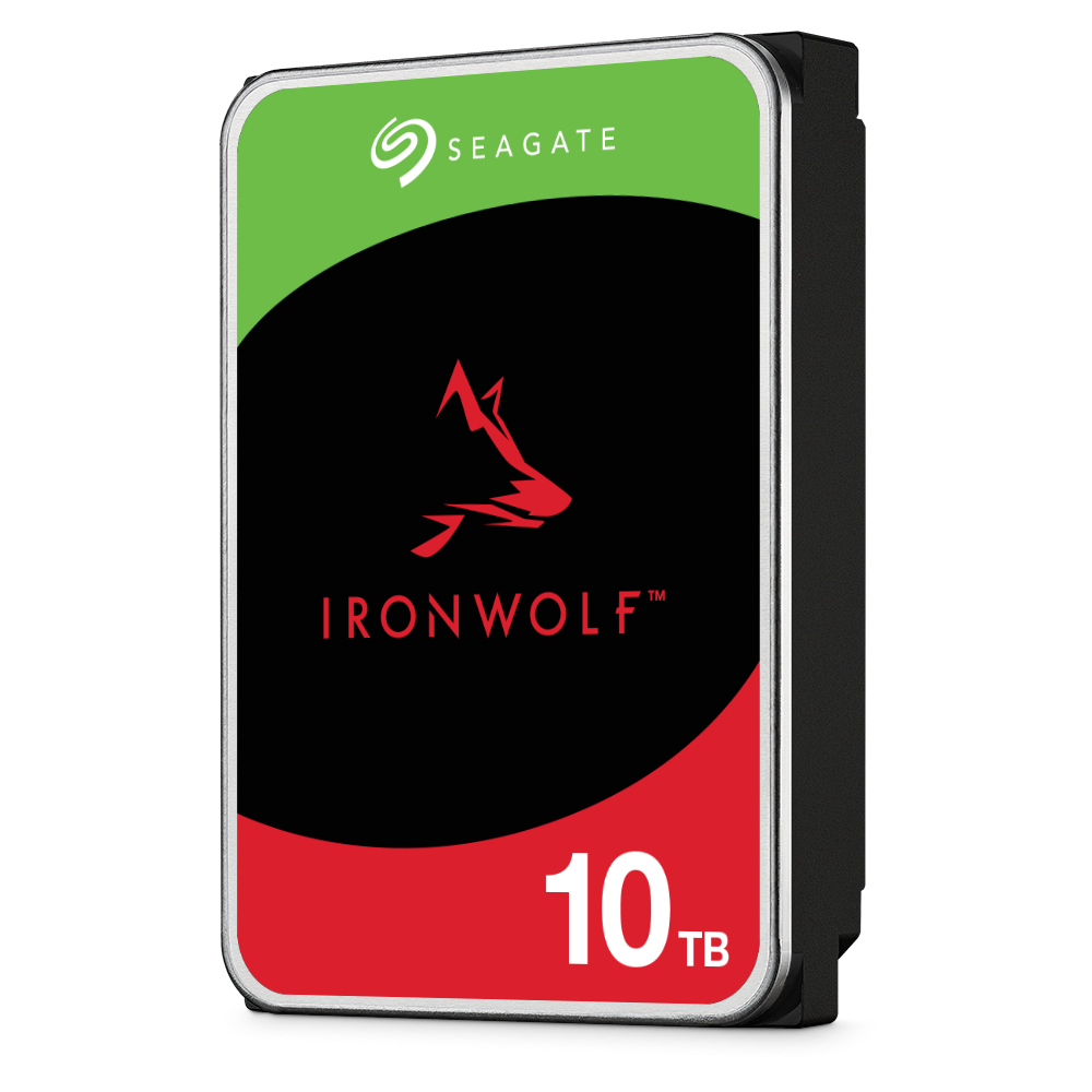 Seagate IronWolf 10TB NAS Internal Hard Drive 3.5" SATA 6Gb/s 7200RPM 256MB Cache - ST10000VN000