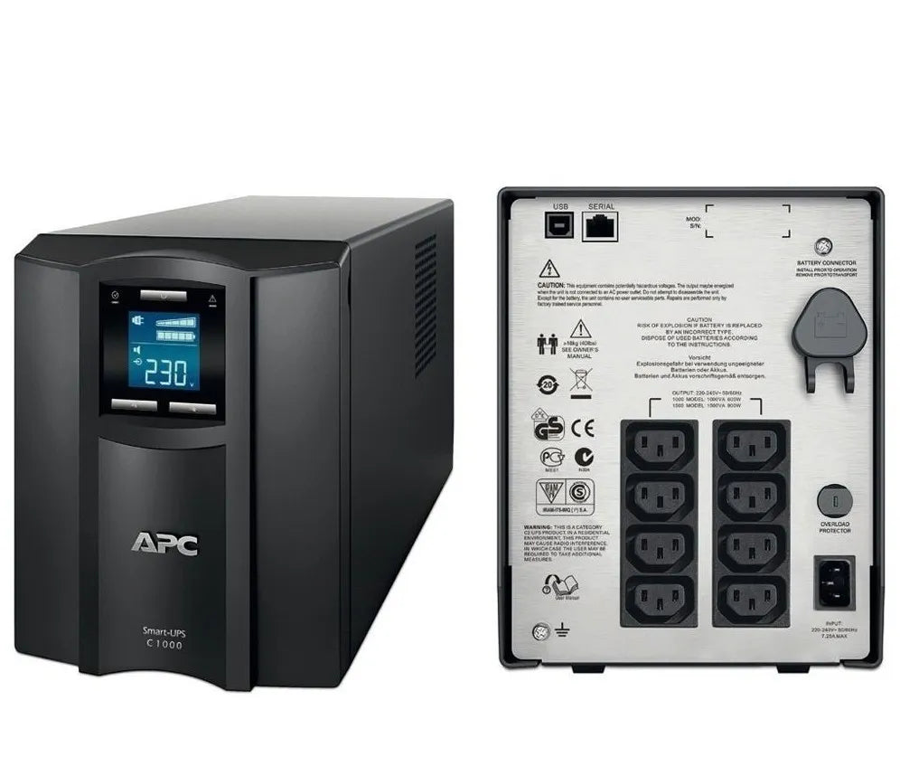 APC Smart-UPS C 1000VA LCD 230V with SmartConnect (SMC1000IC)