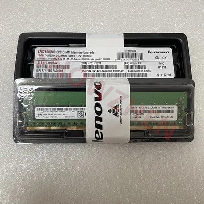 Lenovo 16GB Micron 2933MHz TruDDR4 RDIMM Server Memory – 4ZC7A08708