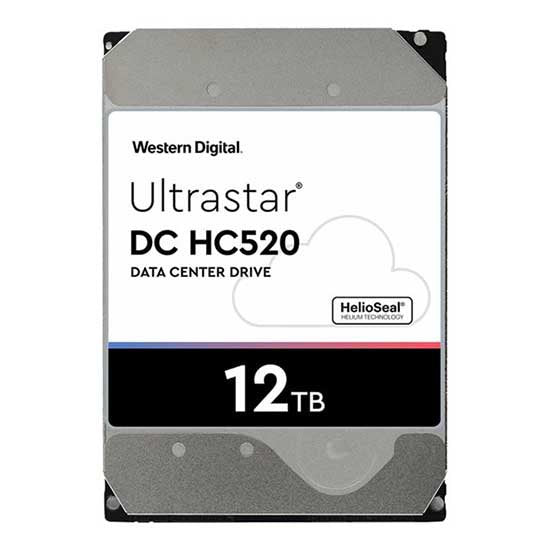 WD Ultrastar DC HC520 12TB 7200 RPM SATA 6Gb/s 256MB Cache 3.5-Inch Enterprise Hard Drive (HUH721212ALE604)