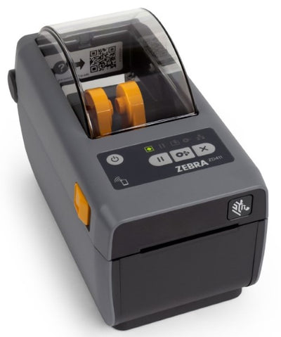 Zebra ZD411 2″ Direct Thermal Label Printer – 203 dpi, USB, BTLE5, Modular Slot (EU/UK Cords)