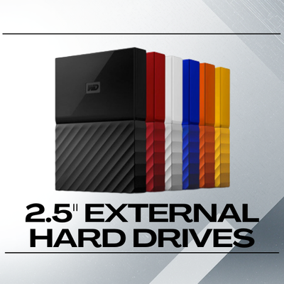 Hard Drives 2.5" External