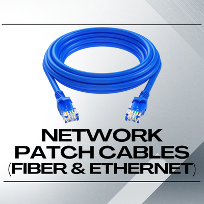 Network Patch Cables (Network & Fiber)