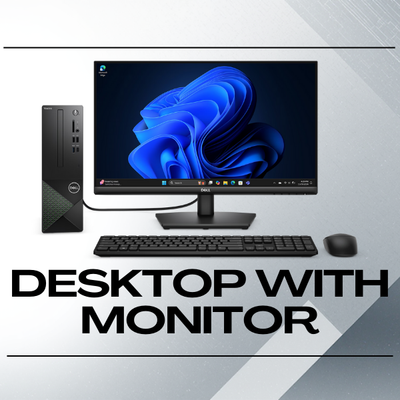 Desktops with Monitors