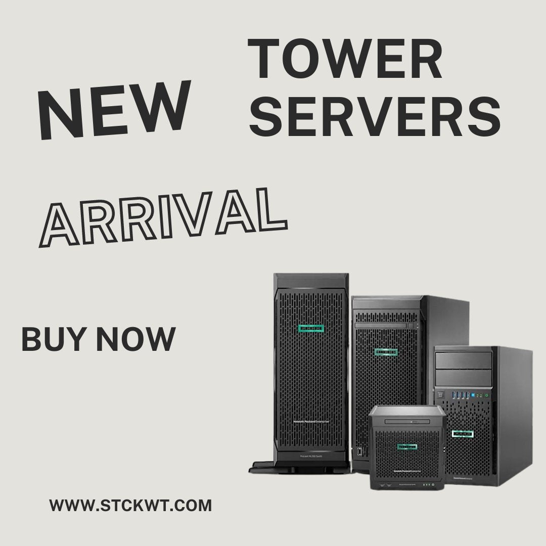 All types of tower servers Dell, HPE, and Lenovo Tower In Kuwait – Stckwt
