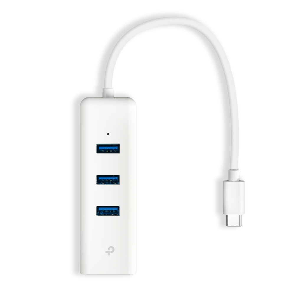 TP-Link (UE330C) USB Type-C 3-Port Hub & Gigabit Ethernet Adapter