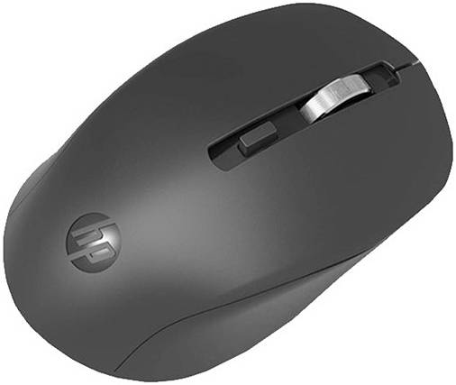 HP S1000 Plus Silent USB Wireless Mouse 1600DPI Black