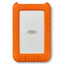 LaCie Rugged USB-C 2TB Portable External Hard Drive Orange/Silver – STFR2000800