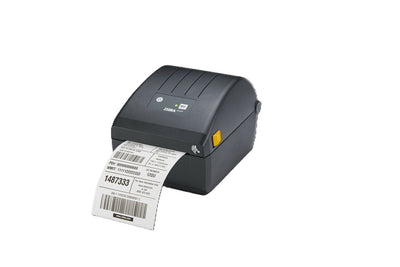Zebra ZD230 Thermal Transfer Label Printer 203 DPI USB Ethernet EZPL 300M Ribbon (EU/UK Cords)
