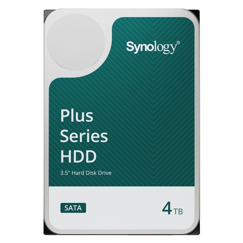 Synology 4TB Plus Series HAT3300 Hard Drive-3.5-inch / SATA-III / 5400 RPM / 256MB Buffer
