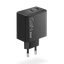 Lenovo Dual USB-C 65W GaN Charger Black (40AW065BEU)