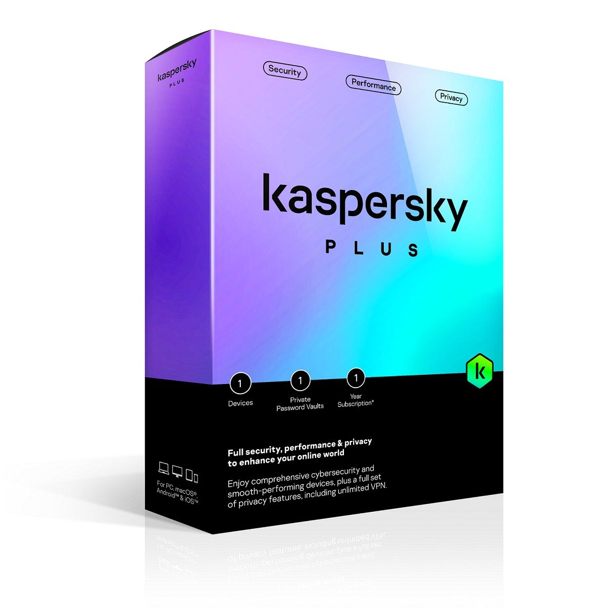 Kaspersky Plus Internet Security - 1 User (1 Year)