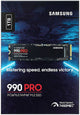 Samsung 990 PRO 1TB NVMe Gen4 M.2 SSD – PCIe 4.0 (MZ-V9P1T0BW)