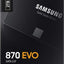 Samsung 870 EVO 2TB 2.5″ SATA SSD – MZ-77E2T0BW