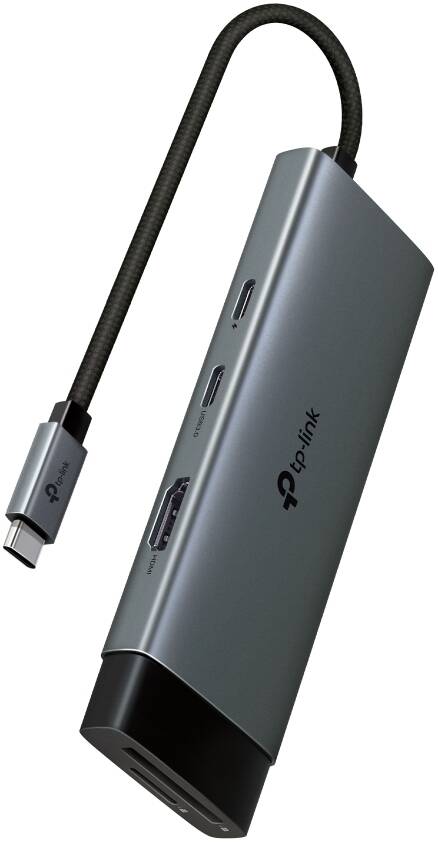 TP-Link (UH7020C) USB Type-C 7 in 1 Hub - HDMI / USB-C / USB 3.0 / Micro SD / SD