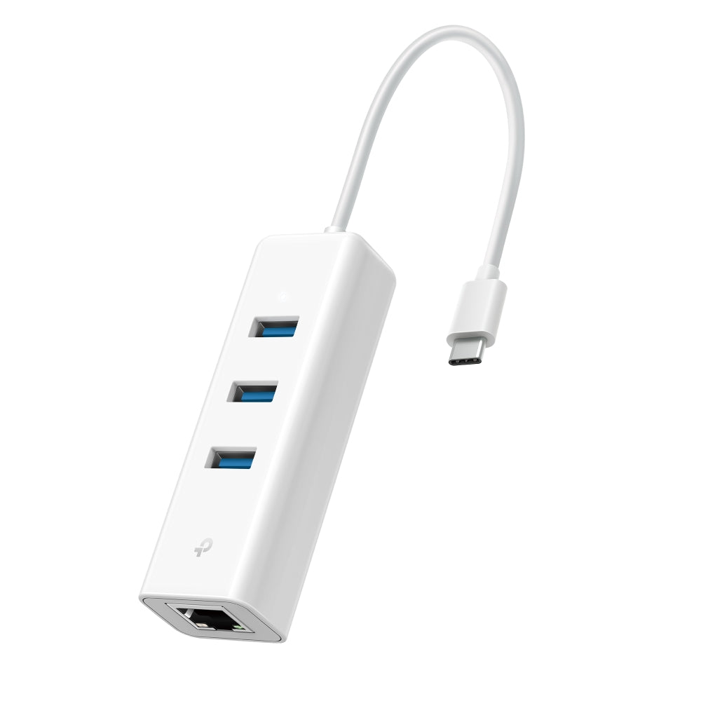 TP-Link (UE330C) USB Type-C 3-Port Hub & Gigabit Ethernet Adapter