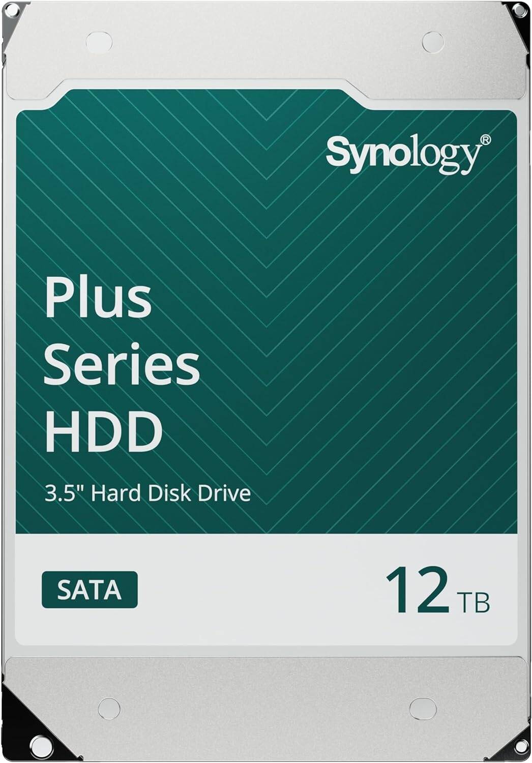 Synology 12TB Plus Series Hard Drive /3.5-inch/SATA-III/7200 RPM/281MB Buffer